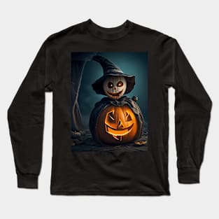 halloween pumpkin Long Sleeve T-Shirt